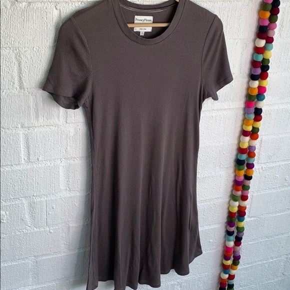 Privacy Please by Revolve Women's  Ribbed Swing Mini Dress sz S - Picture 3 of 7